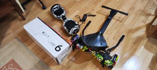 Hoverboard con asiento y cargador