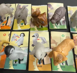 Colección completa Natoons Animals Huevo Kinder