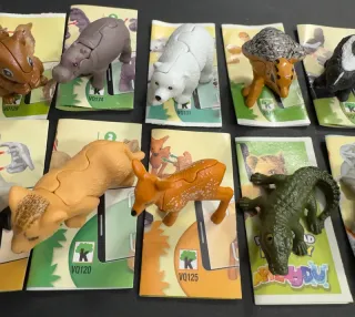 Colección completa Natoons Animals Huevo Kinder