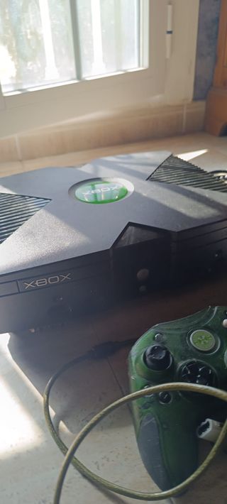 Xbox Clásica Negra Completa + Xecuter 2.6 CE