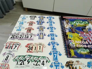 Cromos de fútbol Mega Futbol 2008-2009