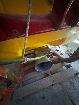 Cuba para sulfatar con toma de fuerza para tractor