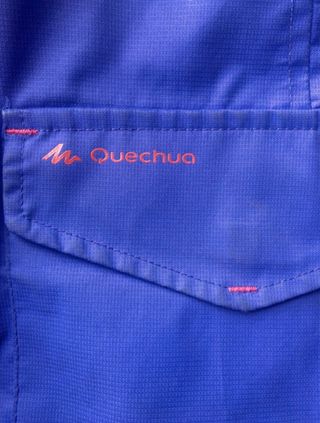 Chaqueta reversible Quechua morada