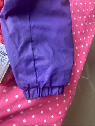 Chaqueta reversible Quechua morada