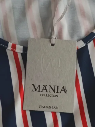 Abito estivo donna Mania multicolore taglia unica