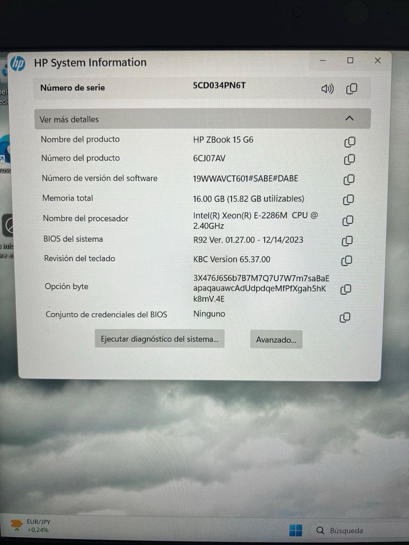 HP ZBook 15 G6 16GB RAM 1TB SSD afbeelding 7