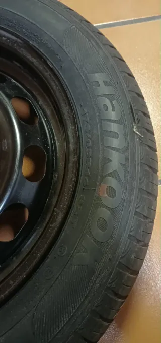 Rueda de repuesto (galleta)Hankook 80 km/h