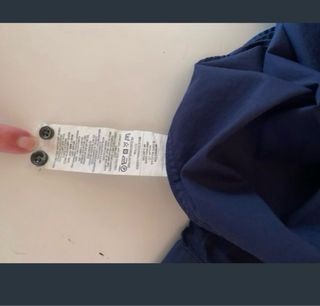 Camisa manga larga Easy Wear azul marino