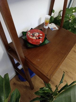 Escritorio Banak Madera Oscura