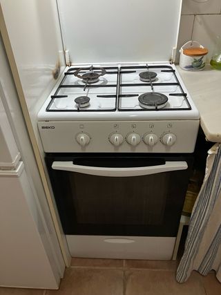 Cocina de gas Beko