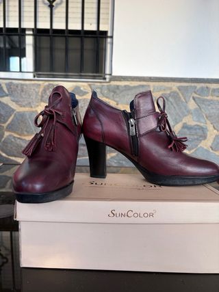 Botines Tacón Mujer