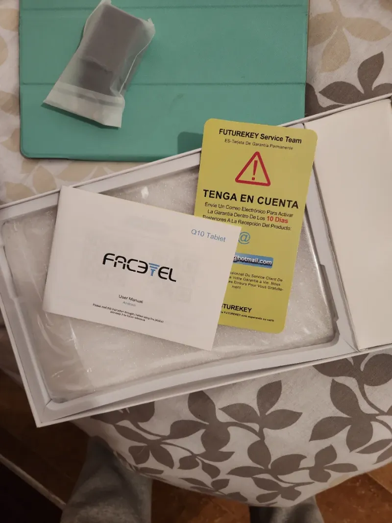 Tablet Facetel Q10 Beige afbeelding 6