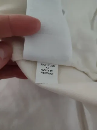 Cazadora Nike Air Jordan oversize beige XS