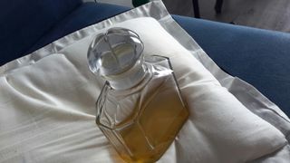 Botella de cristal antigua