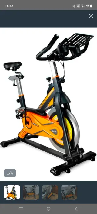 Bicicleta Estática Ciclo Indoor Spinning 8500