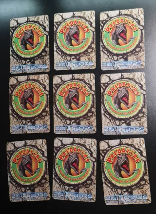 Cromos Colección Predators Digitcards