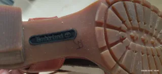 Sandalias Timberland tacón marrón talla 37