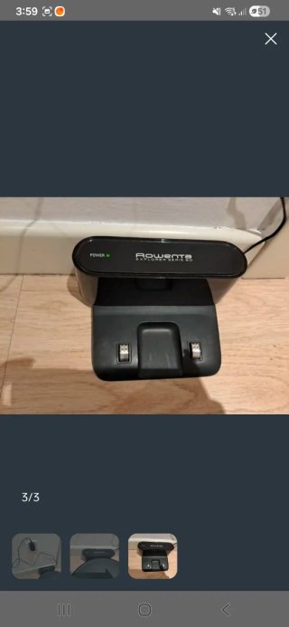 Mopa, depósito, cepillo,enganche,cargador Rowenta