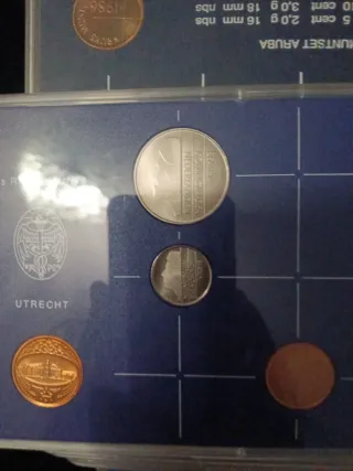 Set di monete delle Antille Olandesi 1984