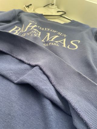 Sudadera Bahamas Mango Teen Azul