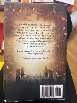 Primer verano en Piedras Verdes: novela juvenil...