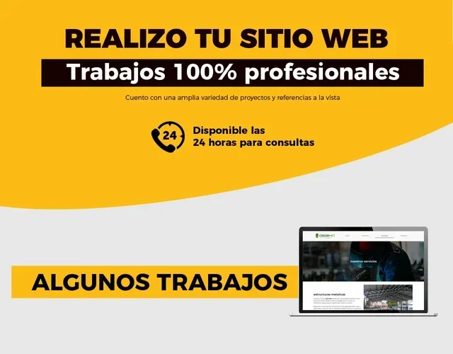 ¡OFERTA! Creación Página Web Profesional