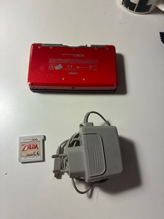 Nintendo 3DS Roja + Zelda