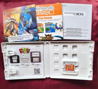 Pokémon Sole Nintendo 3DS Completo Multilingue