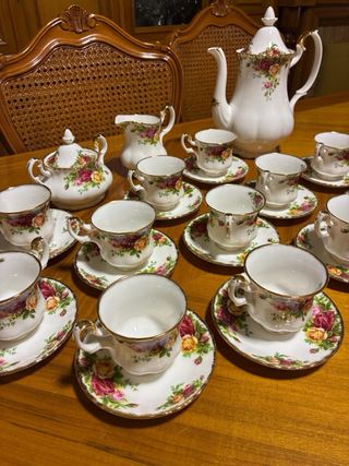 Juego Tazas Royal Albert