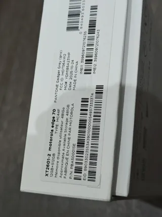 Motorola Edge 70 Gris