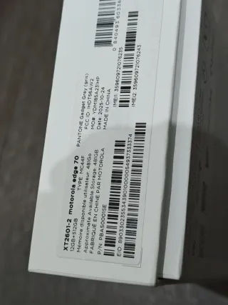 Motorola Edge 70 Gris