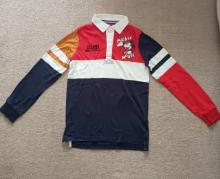 Maglietta Rugby Mickey Mouse Taglia 11 anni