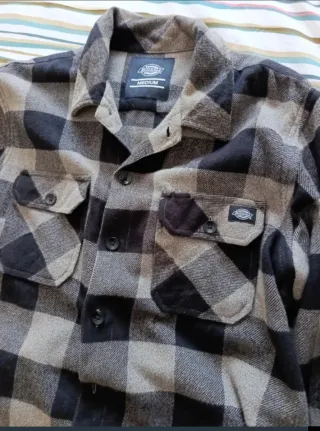 Camisa Franela Cuadros Dickies Talla M
