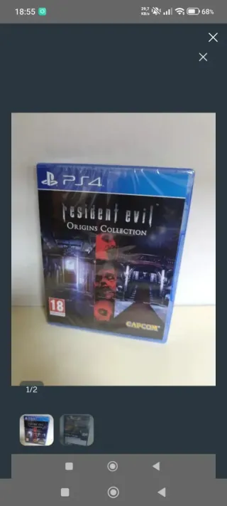 Resident Evil Origins Collection NUEVO Precintado