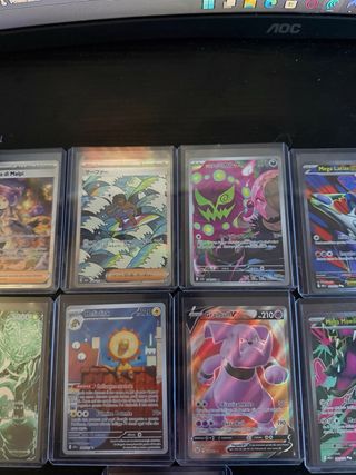 MISTO carte POKEMON/ONE PIECE