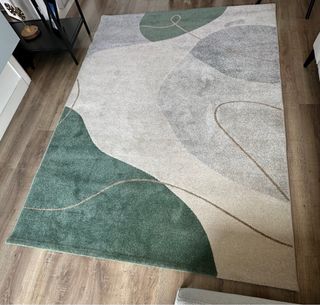 Alfombra moderna multicolor