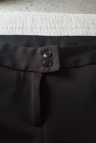 Pantalón de vestir elegante negro
