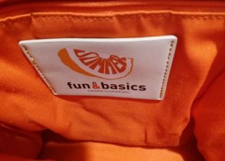 Bolso Mochila Fun & Basics Beige y Verde