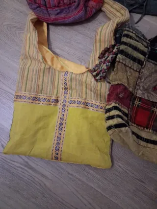 Lote 4 borse hippie