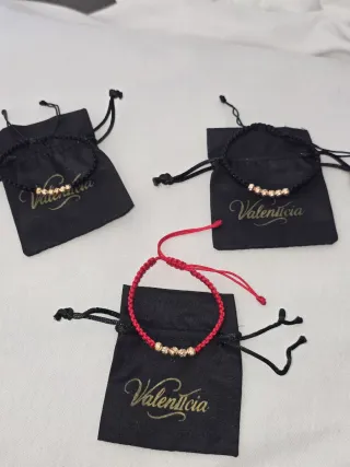 Pulseras Balines Oro 18k