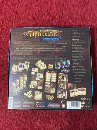 Juego de mesa Alquimistas y expansión.