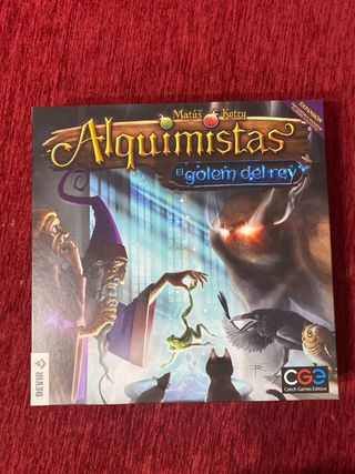 Juego de mesa Alquimistas y expansión.