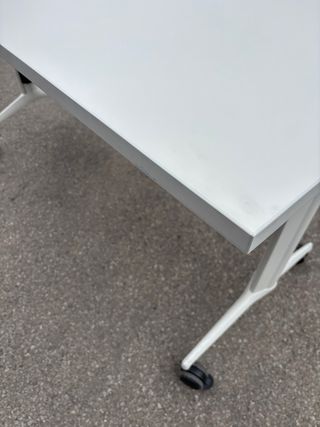 Mesa Trama Actiu Plegable Blanca