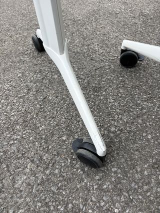 Mesa Trama Actiu Plegable Blanca