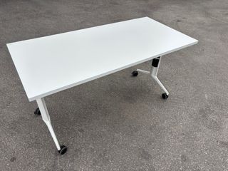 Mesa Trama Actiu Plegable Blanca