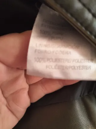 Cazadora Biker Negra/Gris