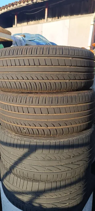 4 Llantas calzadas en doble medida 17"