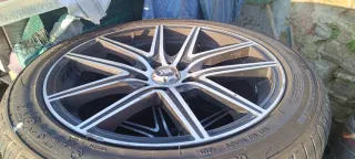 4 Llantas calzadas en doble medida 17"