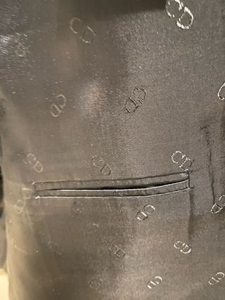 Traje Christian Dior Azul Marino Talla 56