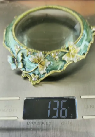 Lupa escritorio Art Nouveau